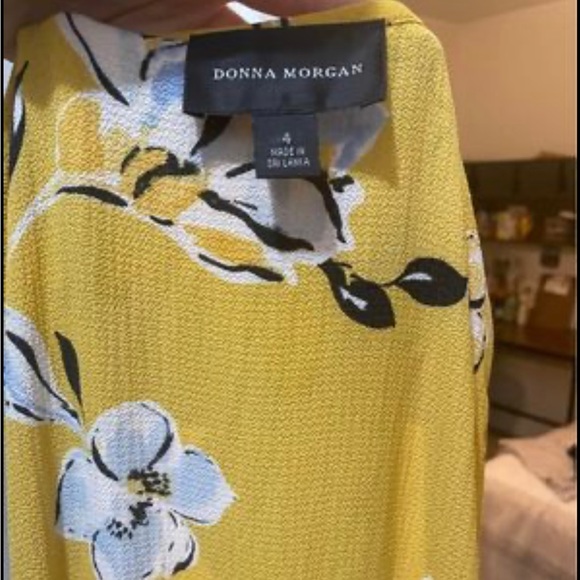 Donna Morgan/Nordstrom Yellow Dress - Picture 4 of 5
